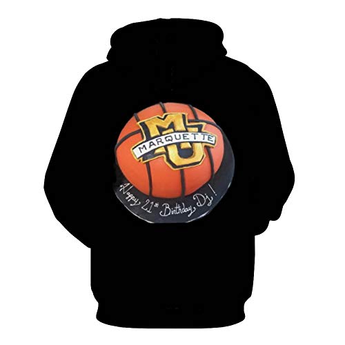 Marquette University Basketball Team Breathable Warm Sweater, Fashionable Trend, Easy to Dry and Durable, Suitable for Fans, Unisex and Children - Thumbnail 2