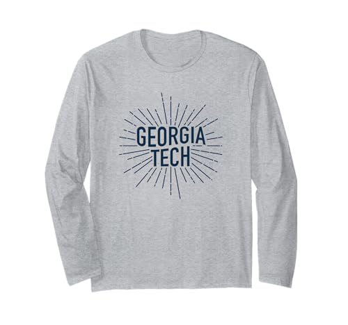 Georgia Tech Yellow Jackets Burst Long Sleeve T-Shirt