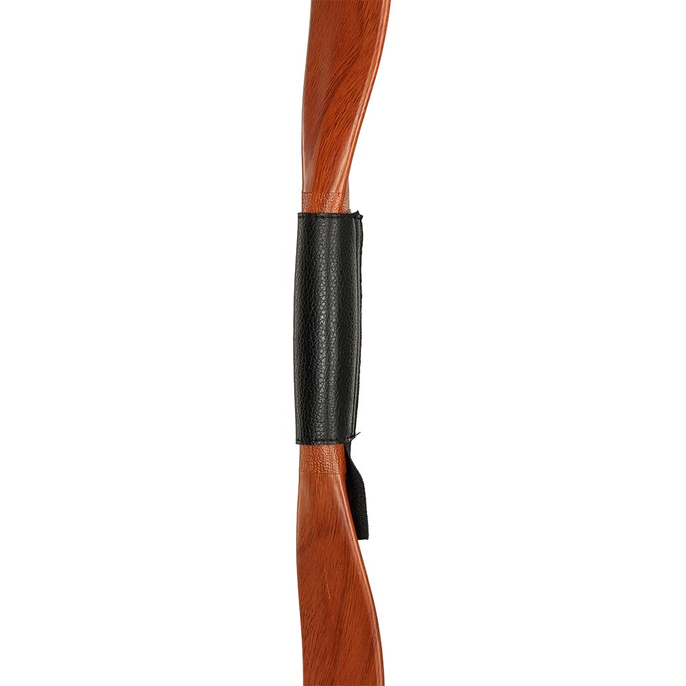 Toparchery Traditioneller handgefertigter Langbogen für Anfänger – 25 lbs Zuggewicht, 47 Zoll, zerlegbar – Ideal für Bogenschießen Einsteiger & Training