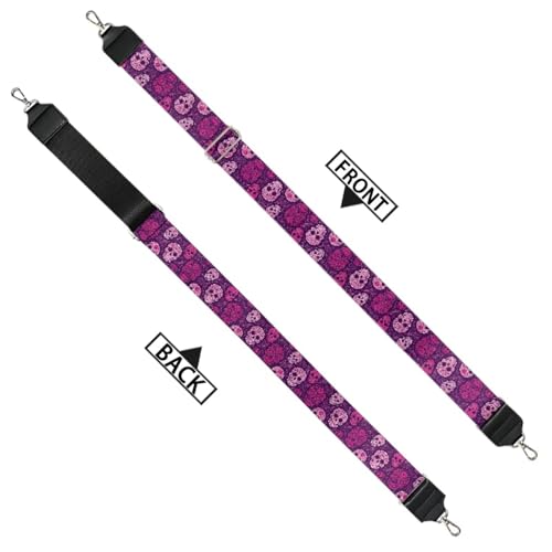 Image of Adjustable Purse Strap Replacement, Wide Shoulder Canvas Bag Strap, Crossbody Handbag Strap