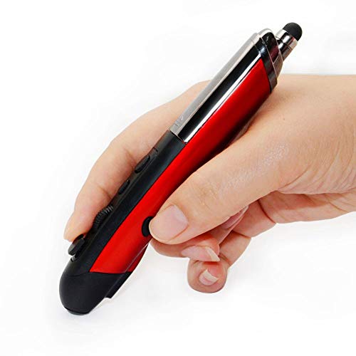 Image of CHENCHUAN Wireless Mice PR-08 2.4G Innovative Pen-style Handheld Wireless Smart Mouse, Support Windows 8 /7 / Vista /XP / 2000 / Android /Linux /Mac OS, Effective Distance: 10m(Black) Wireless B