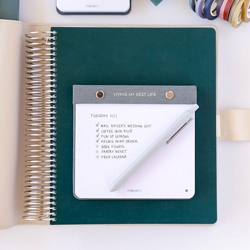 Bloc-notes dot grid MäksēLife carnet de planification d'objectifs - 7