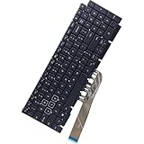 Deal4GO US INTL Clavier de rechange non rétroéclairé pour ordinateur portable de jeu Dell G15 5510 5511 5515 5520 5521 5525 5530 5535 Gris et noir