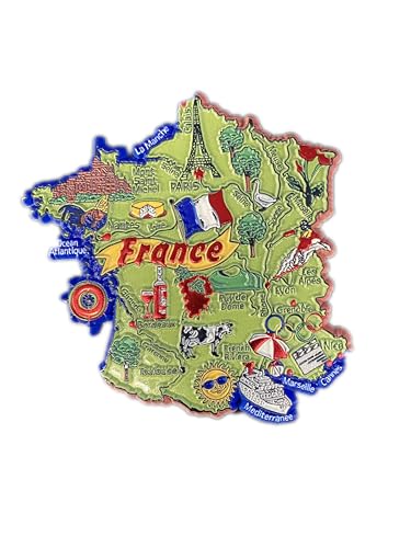 Magnet - Carte - France