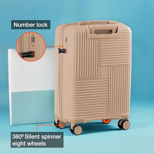Nasher Miles Singapore Hard-Sided Polypropylene Cabin Luggage 20