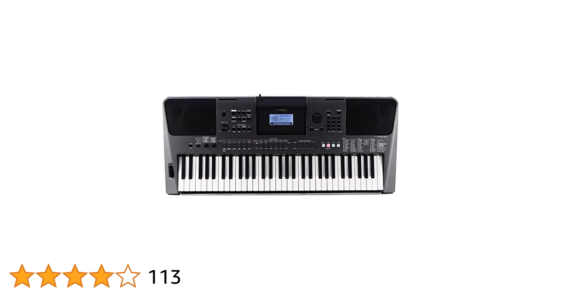 YAMAHA キーボード リアルな響きで高評価のVCMオルガン音源と高品位なピアノ系音色