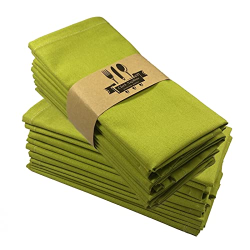 ZOYIEP Fabric Napkins, Linen Napkins, Set of 4, 6, 8, 100% Cotton and Linen Napkins, Fabric, Fabric Napkins, Linen