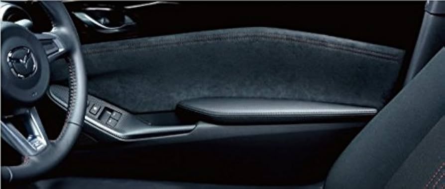 NDロードスター 純正ドアトリム ブラックアルカンターラ貼付　オリジナル仕様 マツダ マツダ（MAZDA）ドアトリム アルカンターラ/ND