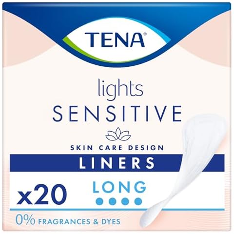 Tena Lights Long Liners for Little Leaks Cover