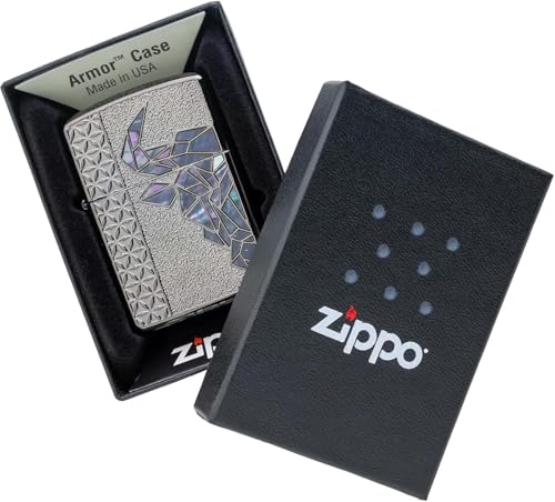 Encendedor Zippo con calcomanía especial y diseño vintage miniatura 6
