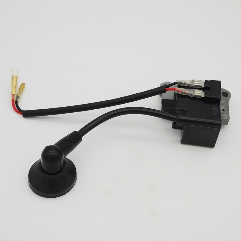 Piezas de jardín Bobina de Encendido Compatible con Mitsubishi 1E40F-E TLE43 TLE48 KASEI BC46 CG430 43CC 48CC, Motor de Gasolina, desbrozadora, Pieza de Repuesto Piezas de jardín