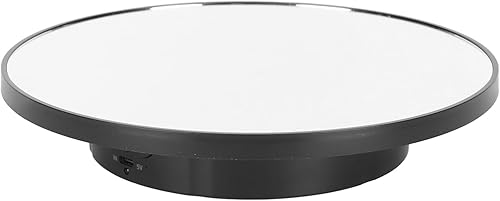 Miniatura 5 de ViaGasaFamido Tocadiscos eléctricos automáticos, soporte de exhibición giratorio con control remoto, carga grande, 360 grados para modelo 3D para