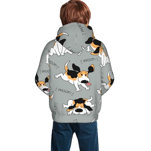 Funny Construction Vehicles Kid Hoodies Boys Sweatshirts Girls Pullover with Pocket4