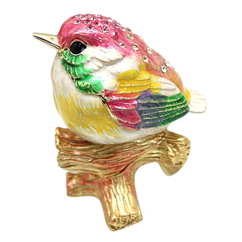 Boîte à bijoux en alliage d'oiseau pour ne plus perdre vos bagues - 2