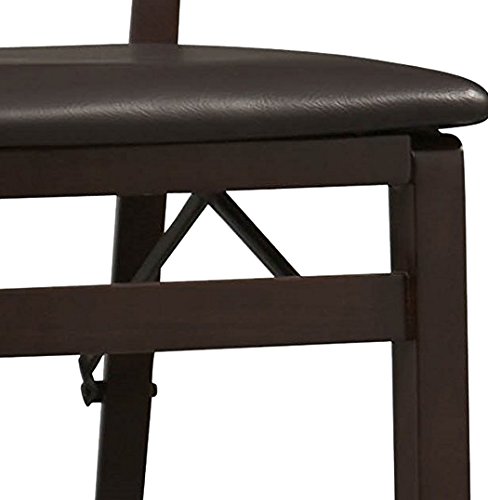 Linon 01832ESP-01-AS-U Keira Pad Back Folding Bar Stool thumb #18