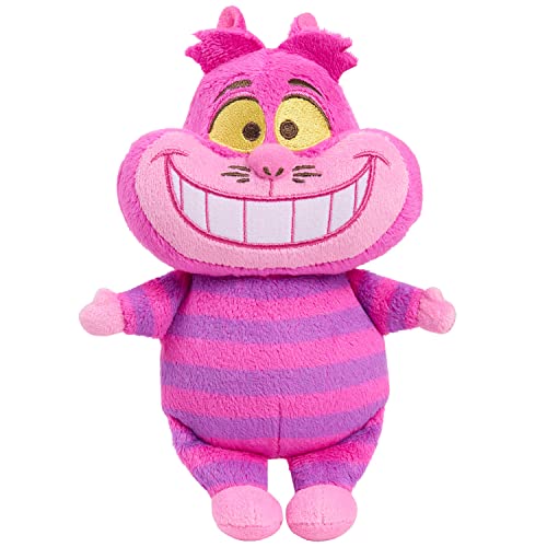 Image of Disney Junior Alice’s Wonderland Bakery 8-inch Small Plush Cheshire Cat, Stuffed Animal, Pink, Kids Toys for Ages 3 Up by Just Play