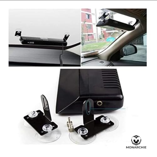 Image of MONARCHIE 9 LED Car Police Emergency Strobe Light With Red Blue White Flasher, 6 Flashing Modes | Suitable for SUV, MUV's, Sedans, Hatchback