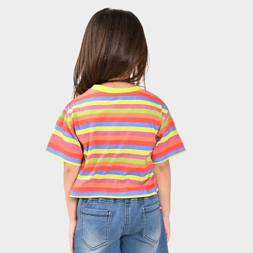 Image of BONKIDS Girls Tshirt (BON9511 8-9Y) Multicolour