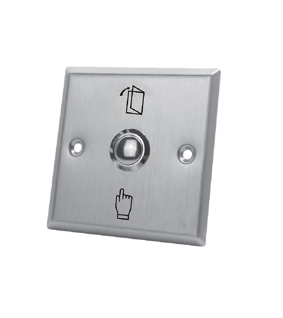 ZKTeco Stainless Steel Door Release Exit Button NO/COM - EX86-S (B0BLBCZ565) Amazon Price History, Amazon Price Tracker