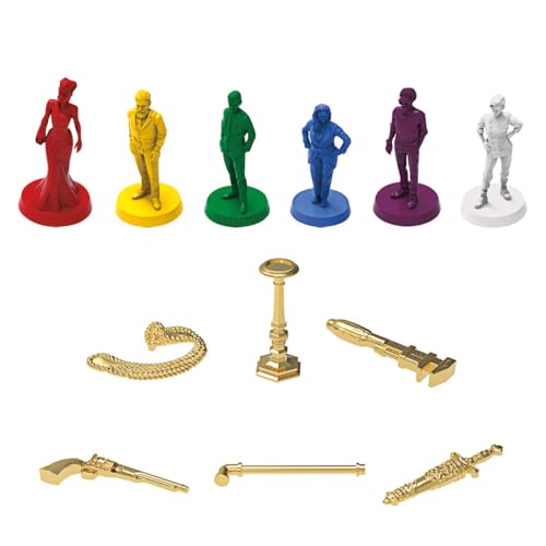 Hasbro Gaming Clue Board Game, Reimagined Clue Game for 2-6 Players, Mystery Games, Detective Games, for Kids, Adults, Family