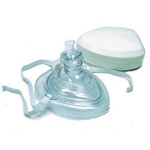 Kiefer CPR Latex Free Pocket Mask Includes Gloves, Carry