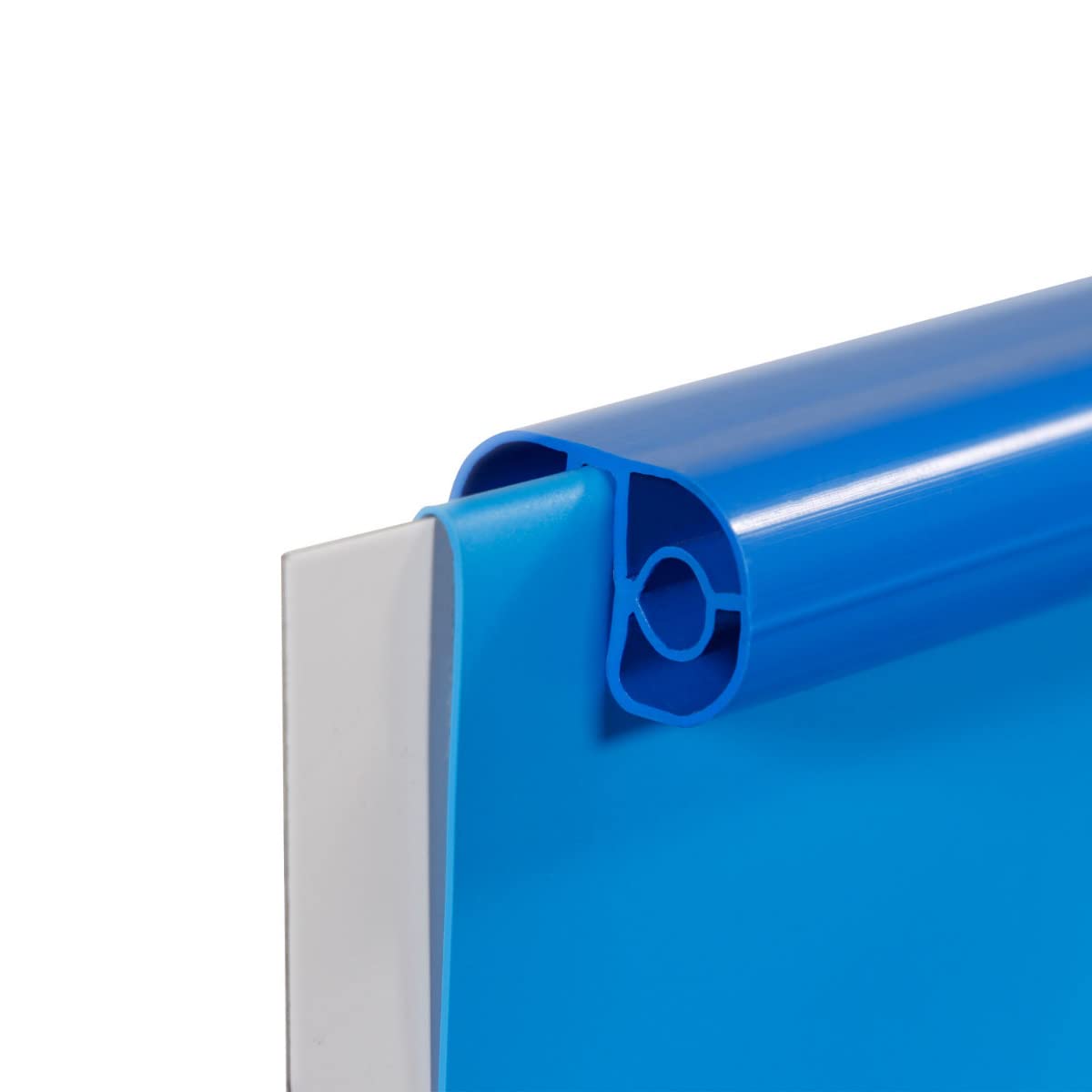 Pool Standardhandlauf blau rund 250 cm Rundpool Schwimmbecken PVC Handlauf Einhängebiese