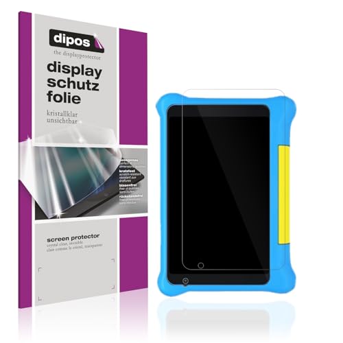 dipos I 2x Schutzfolie klar kompatibel mit HotLight Kinder Tablet 7 Zoll Folie Displayschutzfolie