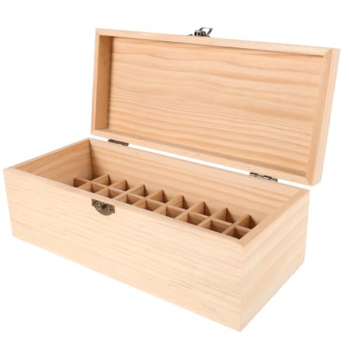 Organizador de madera para botellas ideal para decorar el hogar y ordenar esencias