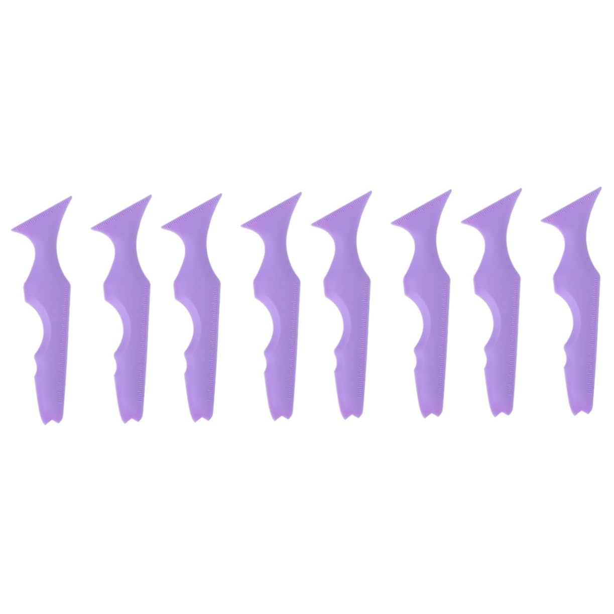 Healeved 8stücke Silikon Eyeliner Schablonen Für Präzisen Winged Liner Makeup Werkzeuge Für Frauen Und Mädchen Einfach Zu Bedienen Leicht Und Tragbar Für Anfänger Und Profis