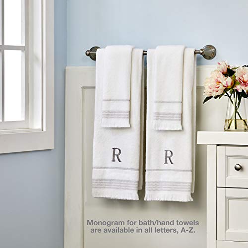 SKL Home Hand Towel Set, N, Cotton, White, 16x26 - Image 4