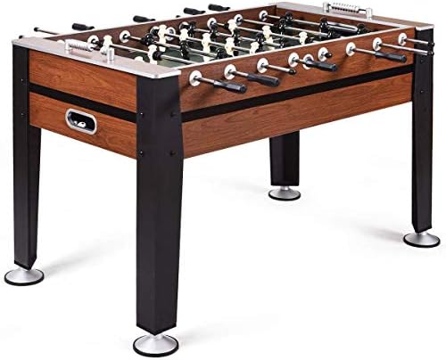 GOPLUS 54" Foosball Table, Soccer Game Table Competition Sized Football Arcade for Adults, Kids, Indoor Game Room Sport