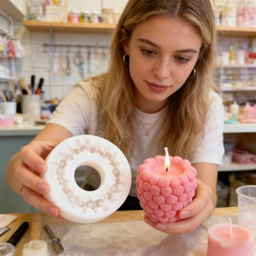 Moldes de silicona de frutas con fácil desmoldeo para repostería casera 3