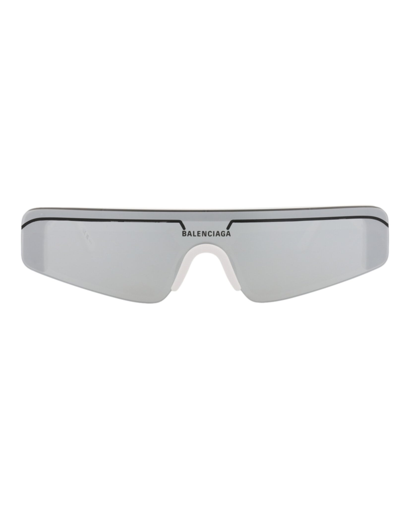 Shield-Frame Acetate Sunglasses