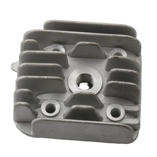 Culata de scooter de 70cc de 47mm para motor de dos tiempos refrigerado por aire AC 2T 4