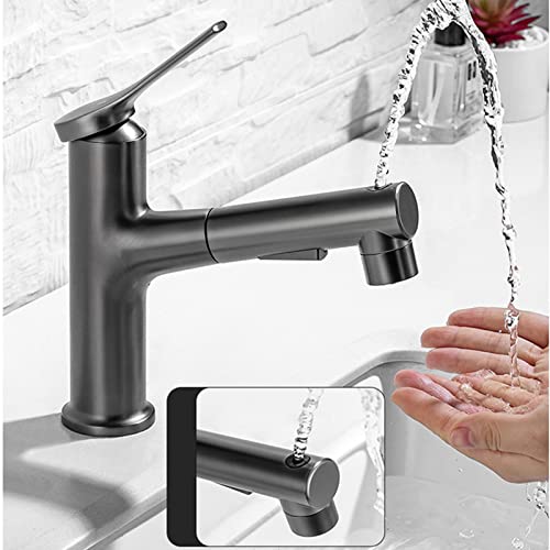 Robinet mitigeur extractible chaud et froid en version double jet - 8