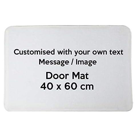 Customised Velvet Door Mat with Non-Slip Base Cover