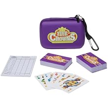 Five Crowns Travel Case Bundle, Cards, Scorecard Included Card Game for Kids and Adults, Family Game Night, The Game isnt Over Until The Kings Go Wild!, 5 Suited Rummy Style Card Game, Ages 8+