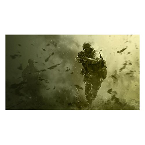 Affiche poster jeux vidéo soldat au cœur de l action grand format 91x162cm