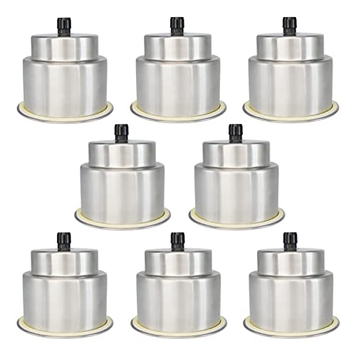 DNB Stainless Steel Cup Holder Inserts (8 pack)