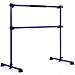 GOFLAME Ballet Barre Portable Double Freestanding Ballet Barre Adjustable Portable Heavy Duty Dancing Stretching Ballet for Home,Dance Barre, Fitness Ballet Bar (Purple)