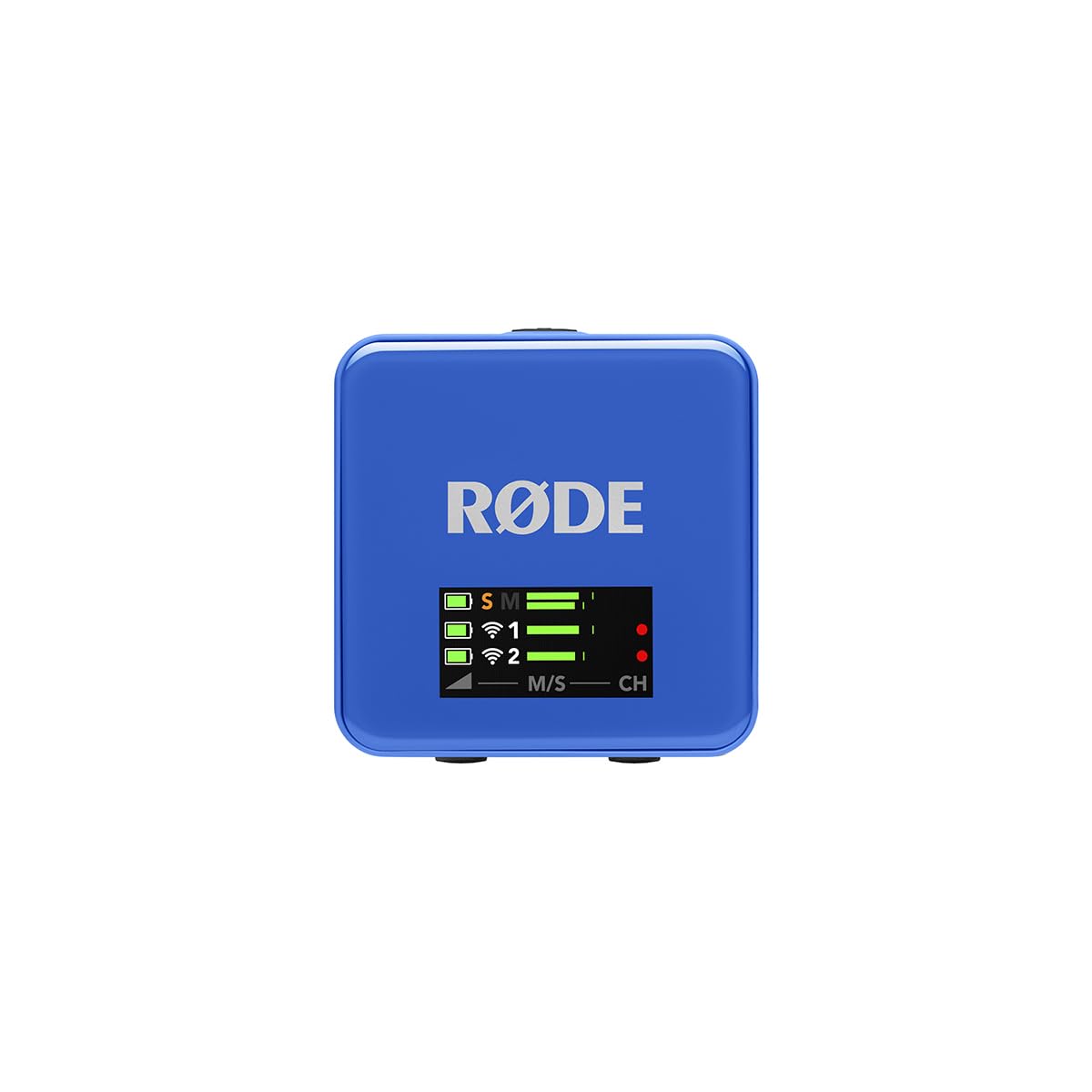 RØDE Wireless GO II Ultra-compact Dual-channel Wireless Microphone System with Built-in Microphones, On-board Recording and 200m Range for Filmmaking, Interviews and Content Creation: Wireless GO Gen 3 Cobalt