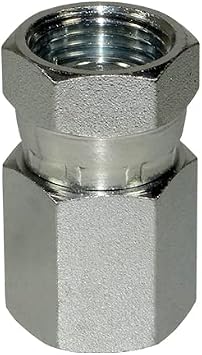 Bedford 12-412 Swivel Adapter 1/2" NPTf x 1/2" NPSf