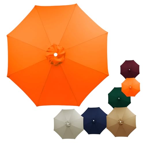 Auvent de remplacement pour parasol usé de jardin ou de plage
