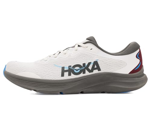 Image of Hoka Men's Solimar 2 Sneaker, Grout /Asphalt Grey, 10
