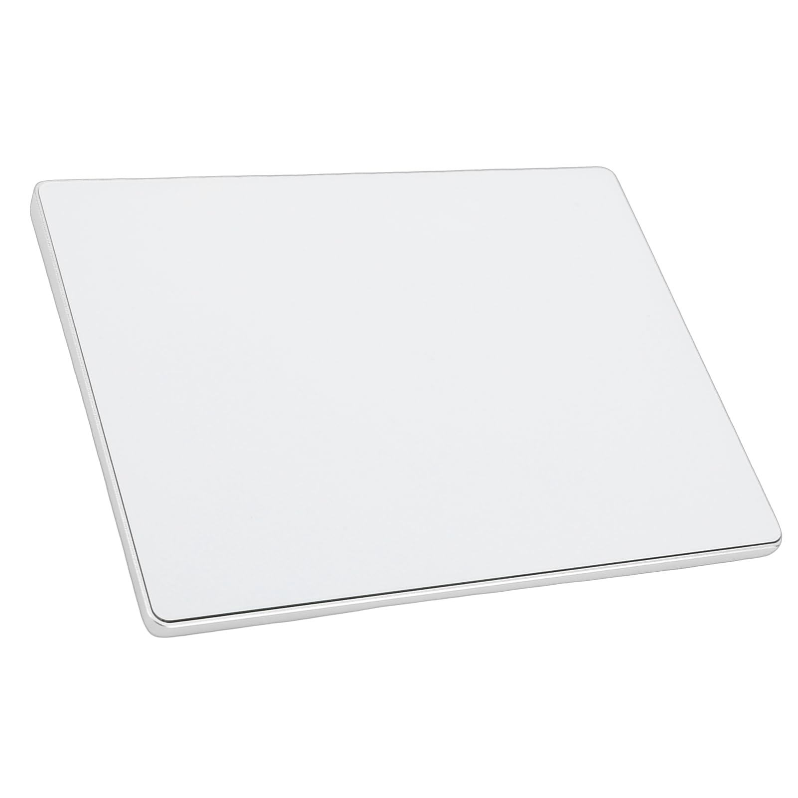 Mouse Trackpad USB Cablato Grande e Sottile Multigesto in Lega di Alluminio per Computer Desktop Laptop, Mouse Touchpad Portatile, 11 10, Supporto OS X (WHITE)