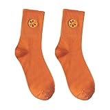 Woman Socks Women's Fruits Embroidery Socks Cute Printing Short Socks Ankle Socks For Tall Socks...