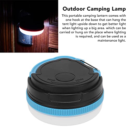 Lanterna de acampamento LED, gancho portátil ABS amplamente utilizado IP43 luz de barraca de longa d