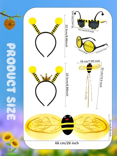 Disfraz de Abeja para Niñas 8 Piezas Kit miniatura 2