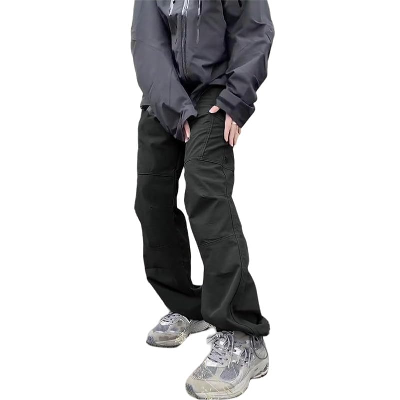 Pantalon de randonnée cargo homme avec cordon serrage pour mi-saison