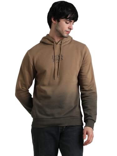 Image of Jack & Jones Men's Cotton Blend Hooded Sweatshirt